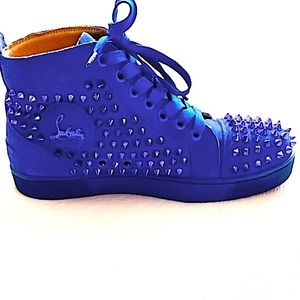 Christian Louboutin Louis Spike High-Top Trainers